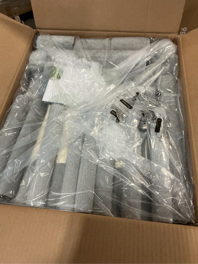 Condition photo showing As Is for Globlazer Heavy Duty Cat Tree, 70 inch Sturdy Cat Tree for Indoor Cats Extra Large Cat Tower with Scratching Post, Hammock, Cat Condo for Adult Cats Kittens, F70 Pro, Light Grey 70inch Light Grey