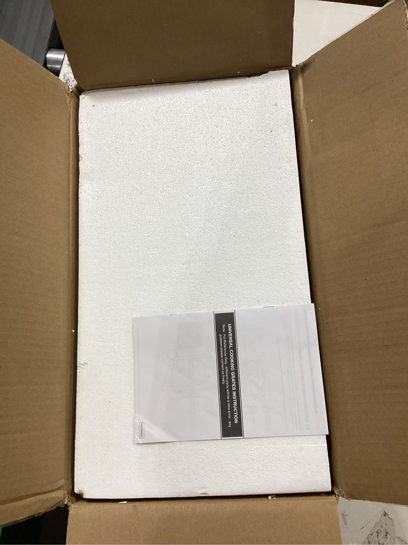 Condition photo showing Good Condition for Grill Grates for Charbroil Performance 463342119 463347017 463335517 463376017, Grill Grates Replacement for Char-Broil 463347418 463347519 463342118 463347518, G470-0003-W1 G470-0002-W1, 18" x 25" Cast Iron 18x25"