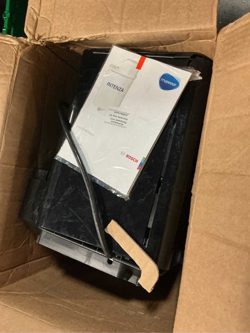 Condition photo showing As Is for Bosch 800 Series Fully Automatic Espresso and Coffee Machine – 36 Drinks with Coffee World, Cold Brew, Double Cup, Integrated Milk Container, Smart Features, in Stainless Steel TQU60703 with Cup Warmer Stainless Steel