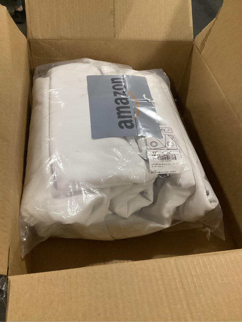 nicetown room warming full shading curtains for windows, super heavy-duty black lined blackout curta