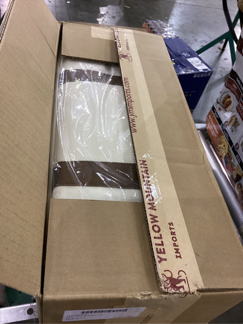 Condition photo showing New/Like New for Yellow Mountain Imports American Mahjong Game Set, Santorini with Blue Soft Case - All-in-One Racks with Pushers, Wright Patterson Scoring Coins, Dice, & Wind Indicator