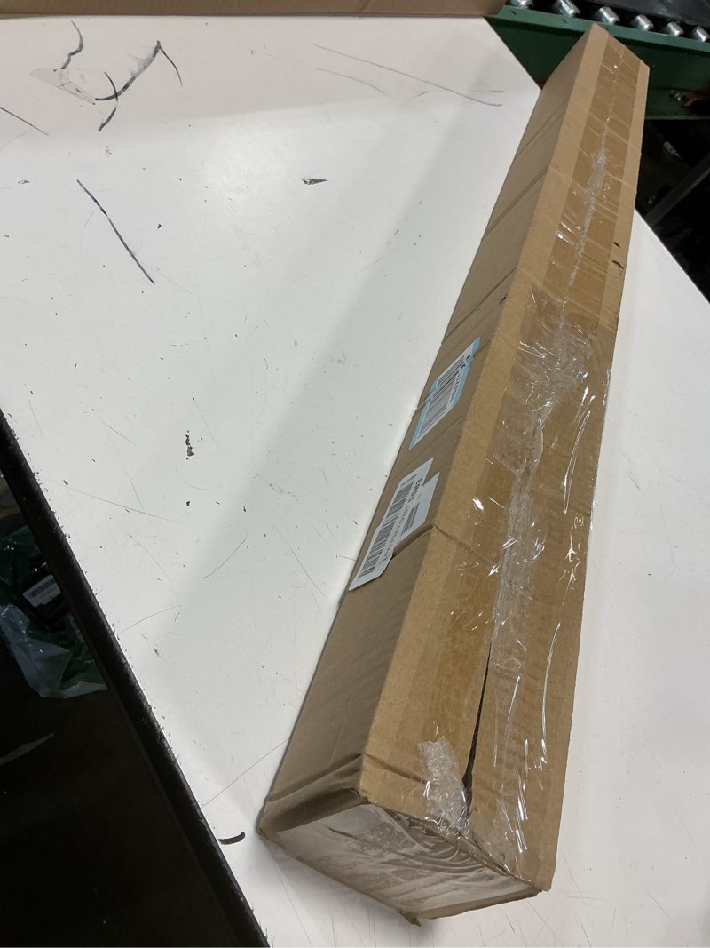 Condition photo showing New/Like New for lazblinds no tools no drill cordless roman shades for windows, blackout thermal insulated uv blocking window blinds, room darkening fabric blinds for indoor windows, 20'' w x 64'' h, grey blackout - grey 20" w x 64" h