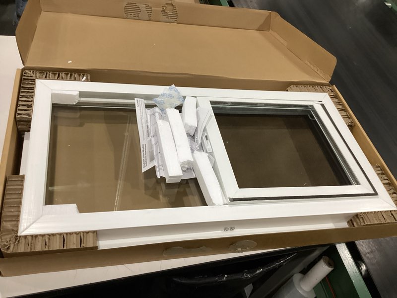 left hand sliding vinyl window