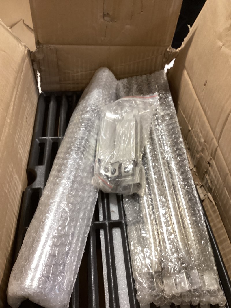 Condition photo showing Good Condition for hiorucet 463433016 grates kits for charbroil advantage 4 burner grill replacement parts, cooking grids, heat plate, burner, ignitor and carryover tube for char-broil 463433016, 469432215, 463432215. 4-burner + grates (model 463433016)