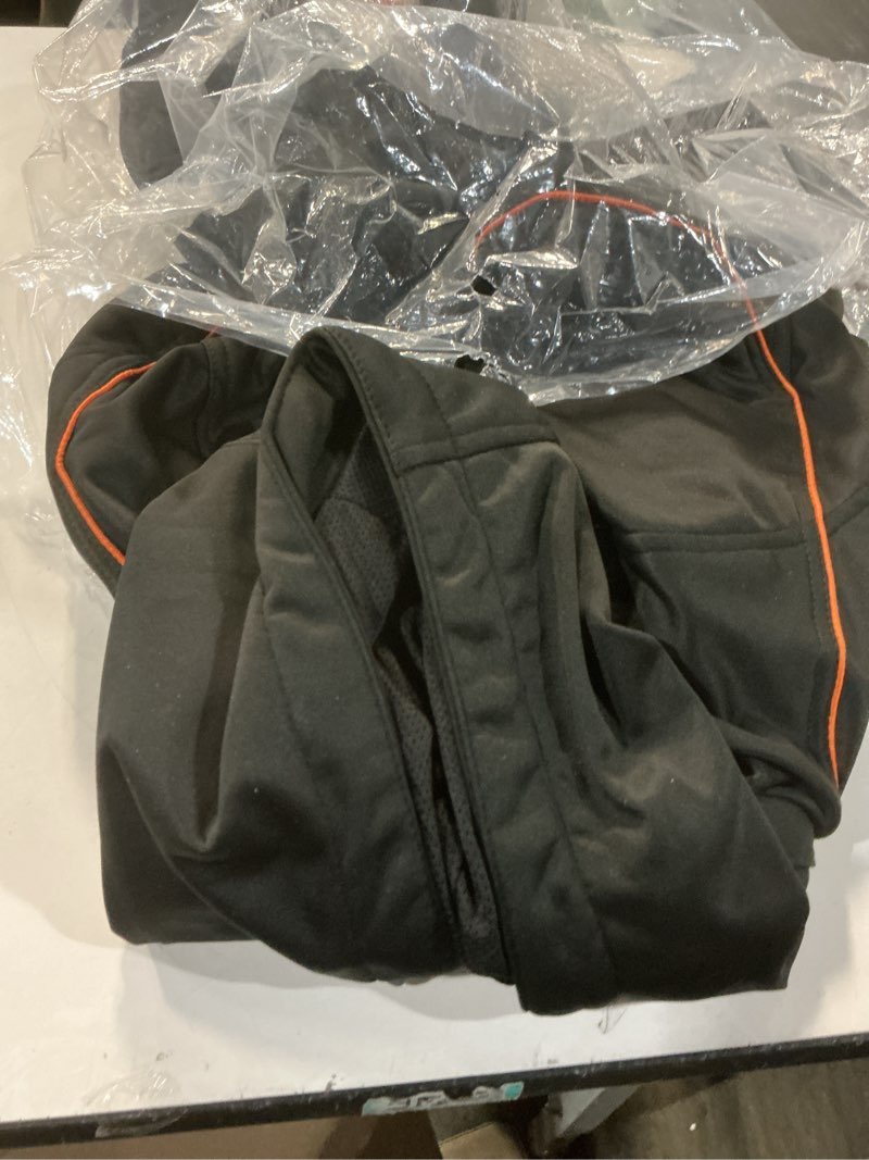 Condition photo showing As Is for Milwaukee Leather MPL2764 Women's Black Soft Shell Armored Motorcycle Racing Style Jacket with Hoodie Medium Black