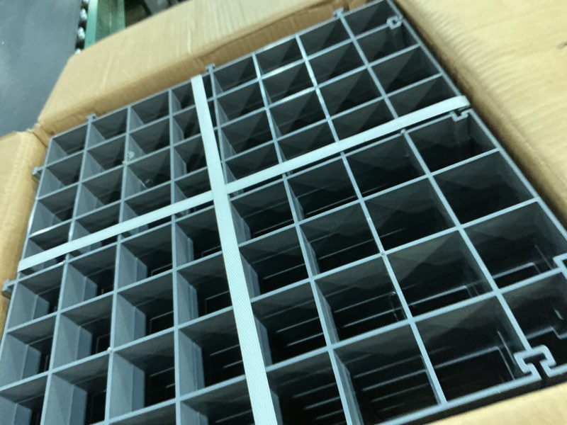 Condition photo showing New/Like New for permeable pavers, 12 pcs heavy duty grass & gravel permeable paver system grass & gravel pavers ppe plastic pavers for lawn decks driveways sidewalks shed bases, 1" depth, 22 sq ft, gray