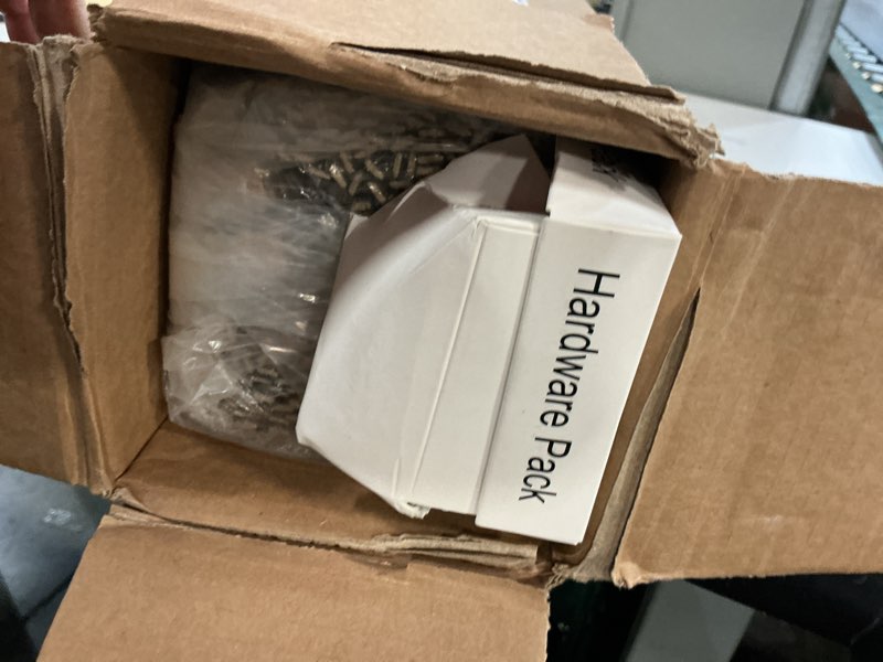 Condition photo showing New/Like New for lazblinds cordless bamboo roman shades, privacy blinds for interior windows, room darkening roll up bamboo blinds for home & patio, 39" w x 64" h, highfield teak pricacy - highfield teak 39" w x 64" h