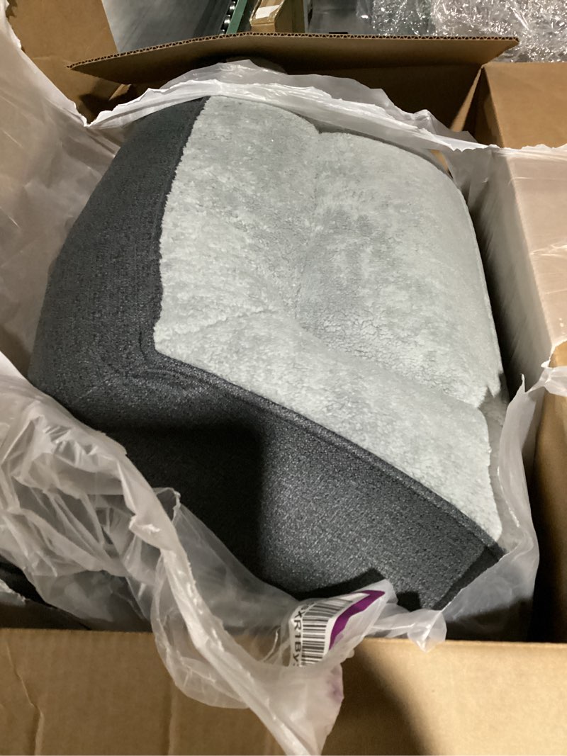 Condition photo showing Good Condition for bedsure supportmax™ xl orthopedic dog beds large sized dog - extra thick supportive dogs couch with waterproof washable cover, extra large comfort pet sofa with soft sherpa & nonskid bottom, grey, 42" 42"l x 30"w x 9.5"th grey