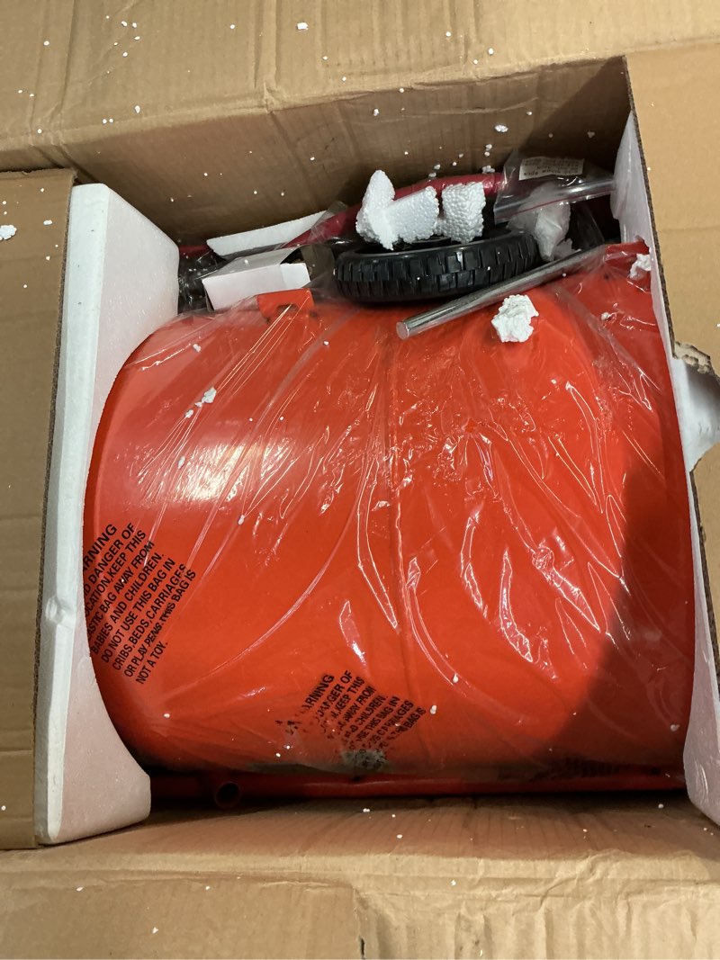 Condition photo showing Good Condition for vevor 20 gallon sand blaster, 60-110 psi high pressure sandblaster, portable abrasive blasting tank, air sand blasting kit with 4 ceramic nozzles and oil-water separator for paint, stain, rust removal