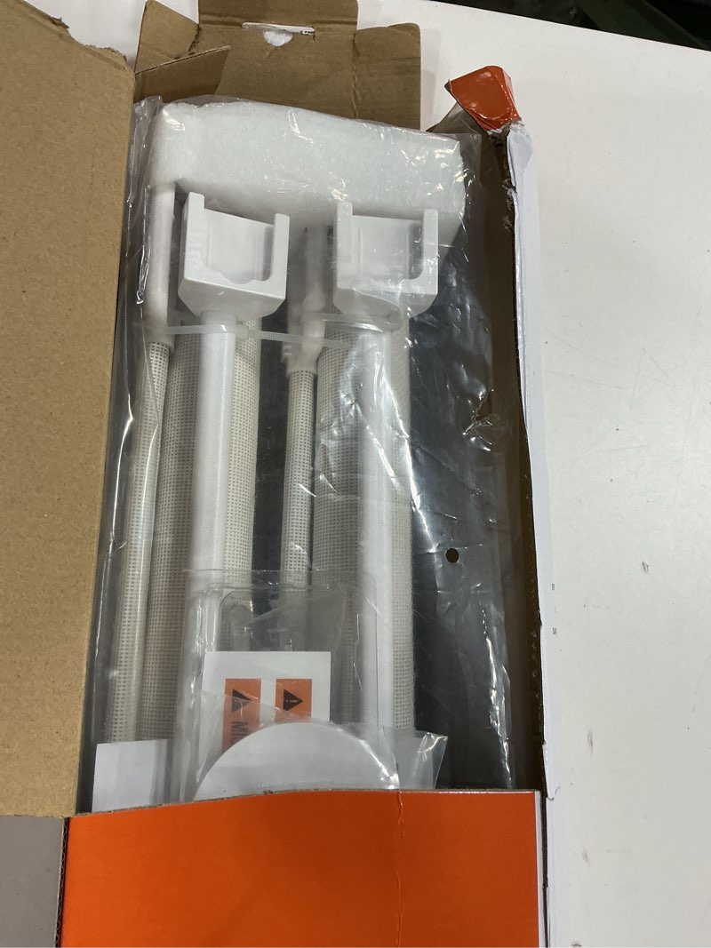 Condition photo showing Good Condition for (2 pack) retractable baby gate for doorways and stairs, mesh safety gate for pet, indoor & outdoor use, one-hand operation, easy installation, 33.6" tall, expands to 55" wide?white,33.6"x55") 33x55 inch(2 pack) white