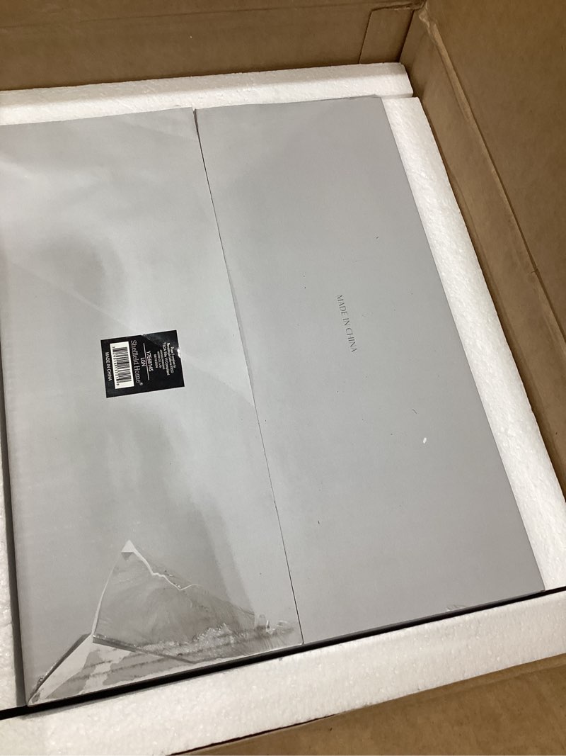 Condition photo showing New/Like New for sheffield home 9 piece gallery wall frame set, 11x14 inch, light natural light natural 11x14 inch