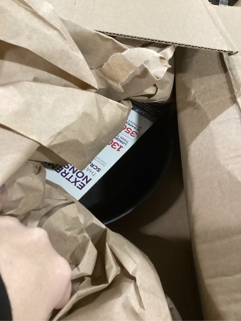 Condition photo showing Good Condition for Circulon A1 Series with ScratchDefense Technology Nonstick Induction Frying Pan/Skillet, 12 Inch, Graphite Graphite Skillet (12")