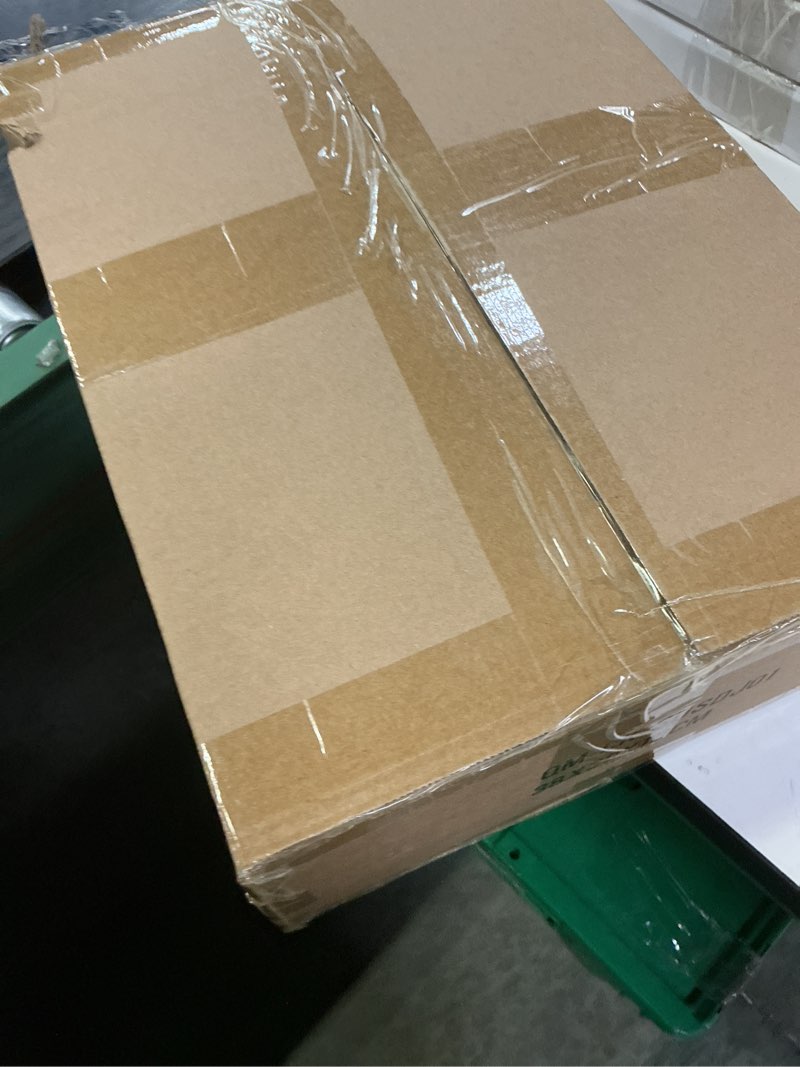 Condition photo showing New/Like New for Riciakik 75” Metal Christmas Tree, Christmas Ornament Display Stand Tree with Hooks, Freestanding Wrought Iron Christmas Tree with 100 LED Lights, 54 Balls, 2 Mini Stockings & 6 Xmas Cards B-Metal Christmas Tree