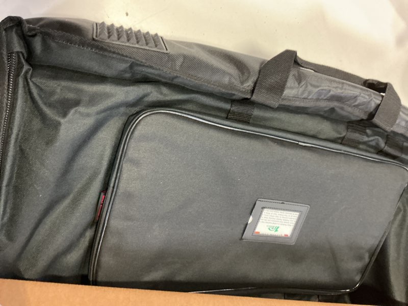 Condition photo showing Good Condition for foldable padded nylon tote carrying case -transport lcd screens, computers, monitors & tvs between 27" - 32" - water resistant - shoulder strap & handle options - premium quality 27-32" screens