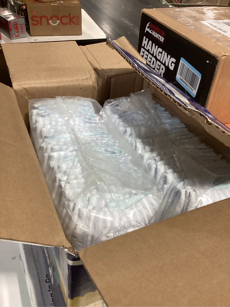 Condition photo showing New/Like New for Pampers ZZZ Overnight Diapers, Size 4 (22-37 lbs), 58 Count, Nighttime Protection Disposable Baby Diaper, Night Time Leak and Skin Protection Size 4 58