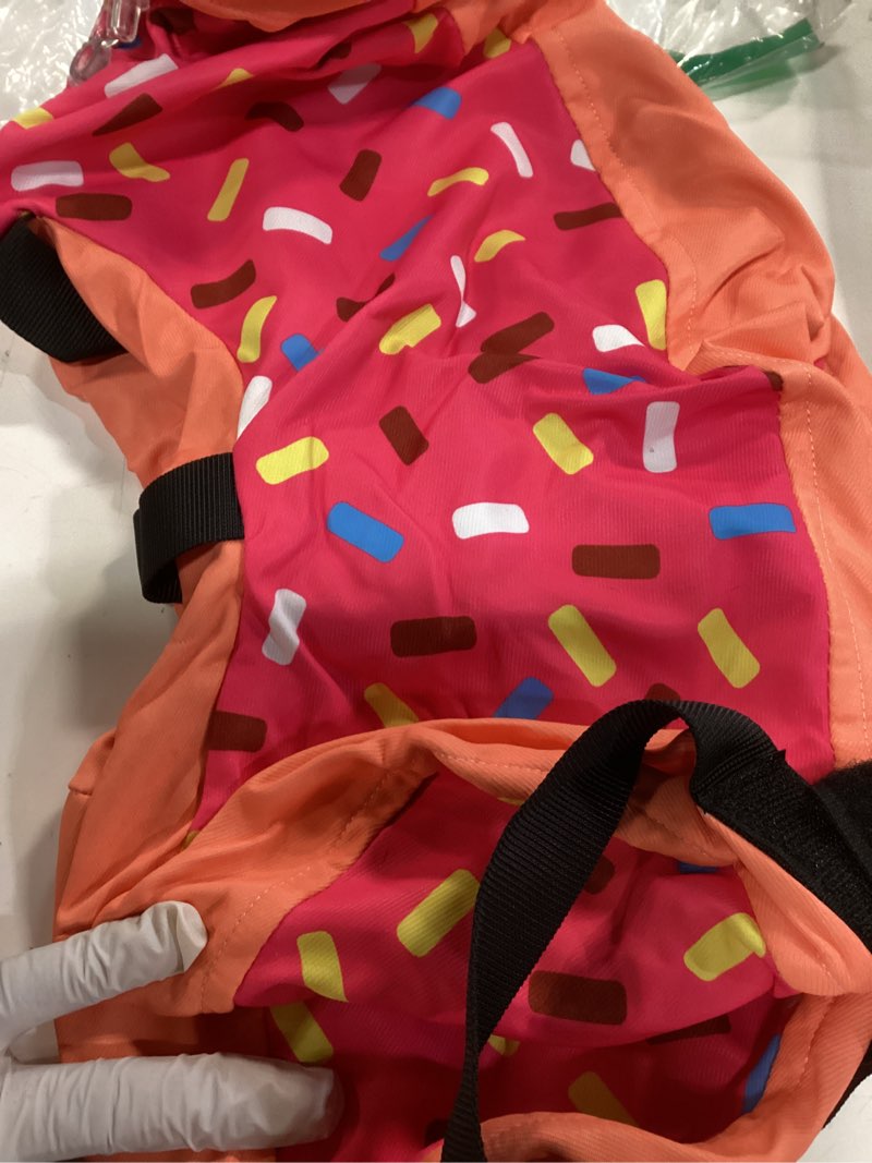 Condition photo showing Good Condition for supet inflatable dog cone collar alternative after surgery, dog neck donut collar recovery e collar for neuter, soft pet cone for small medium large dogs donut pink xxl(neck 18.5"-23.5")