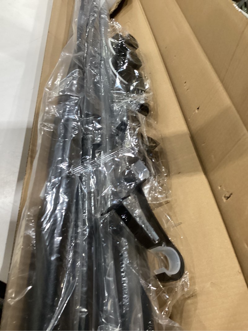 zykort extra long tension curtain rod 39-157in (3.3-13ft), one-click telescopic rod no drilling,outd