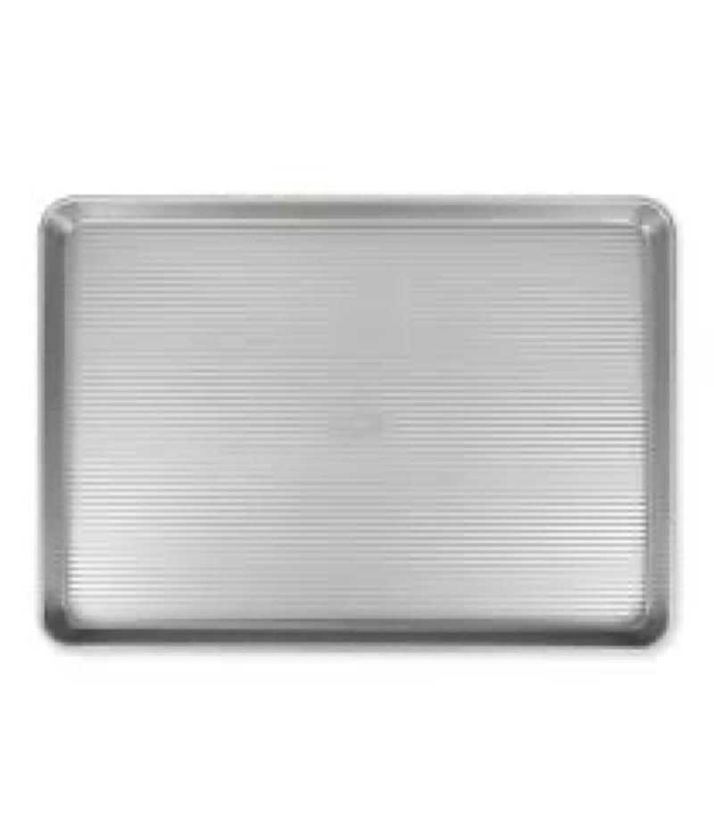 usa pan bakeware nonstick extra large baking sheet pan, aluminized steel