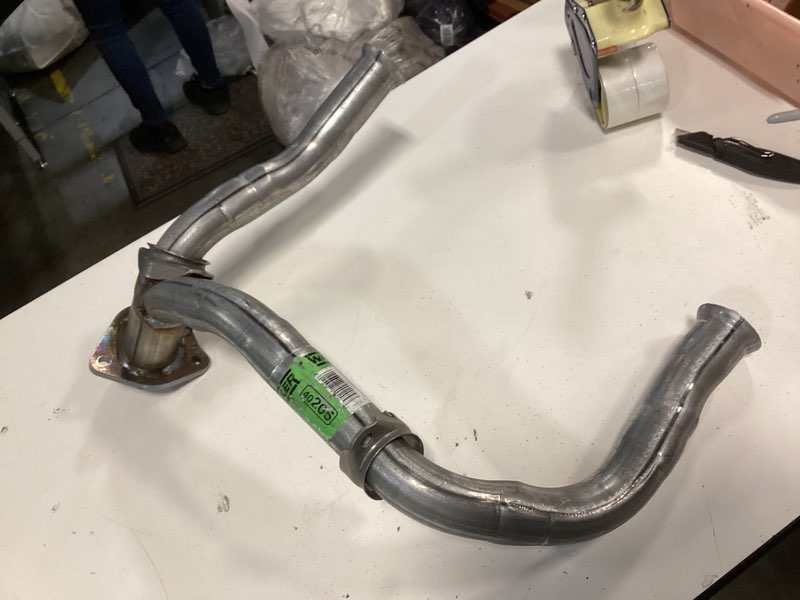Condition photo showing New/Like New for walker 40205 exhaust y pipe for ford ranger