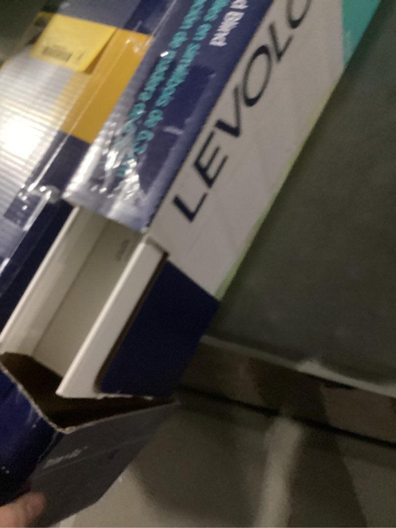 levolor cordless room darkening white faux wood width 35-in x 64-in 2.5-in slat