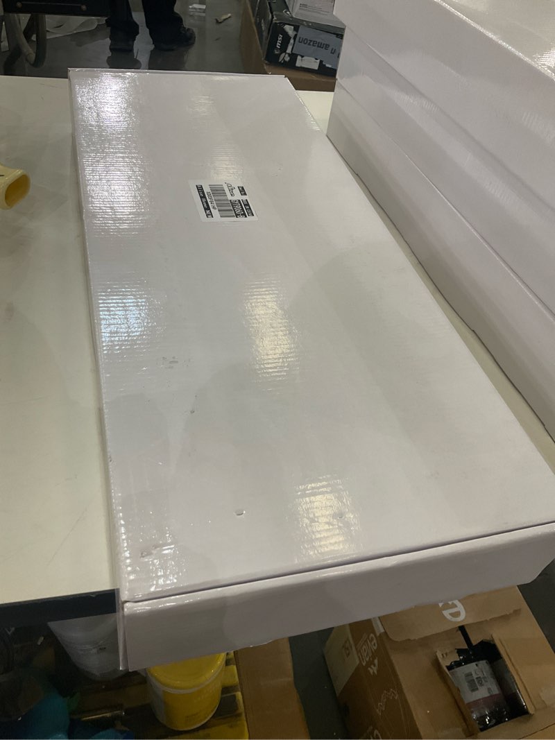 Condition photo showing New/Like New for Alise 24 Inch Towel Racks for Bathroom, Towel Rack Wall Mounted with Double Towel Bars, SUS 304 Stainless Steel Towel Shelf, Heavy Duty Hand Towel Holder(Matte Black) Black Rectangular 24-Inch