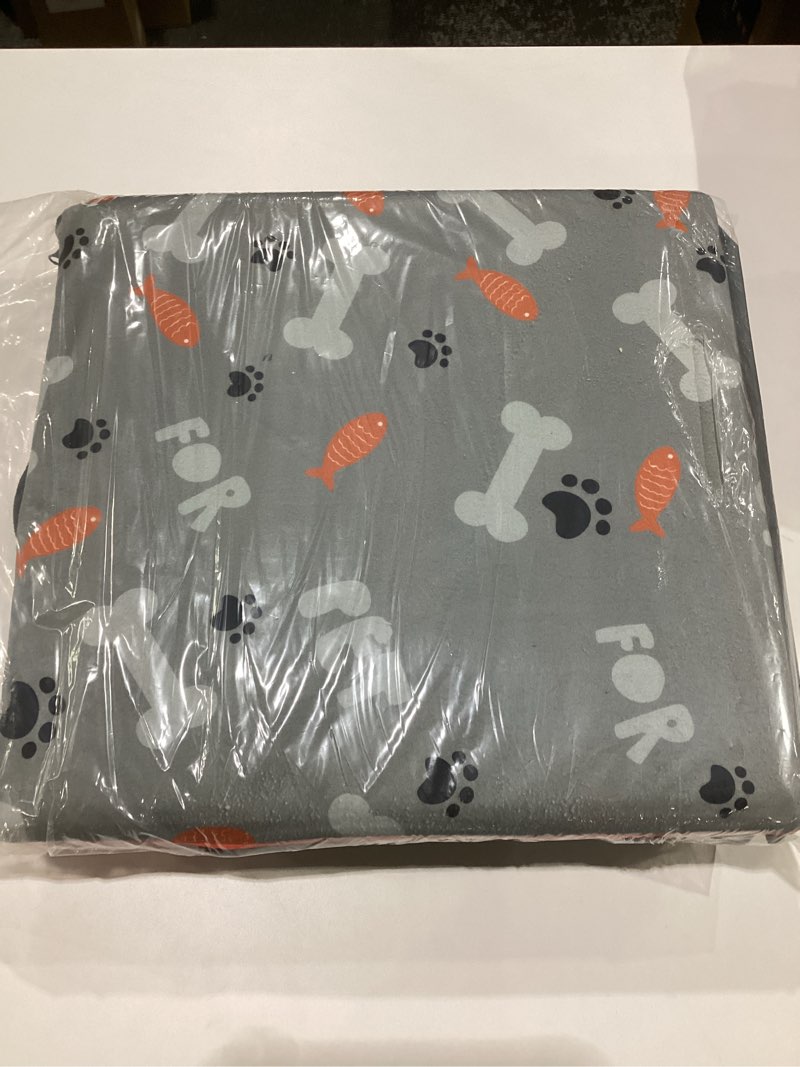 Condition photo showing New/Like New for Heated Cat House, 3 Adjustable Temperature Indoor Dog House, Pressure Activated, Chew-Resistant Cord, Warm Shelter for Cats & Small Dogs(Pearl Cotton) Heated-Grey(Pearl Cotton)