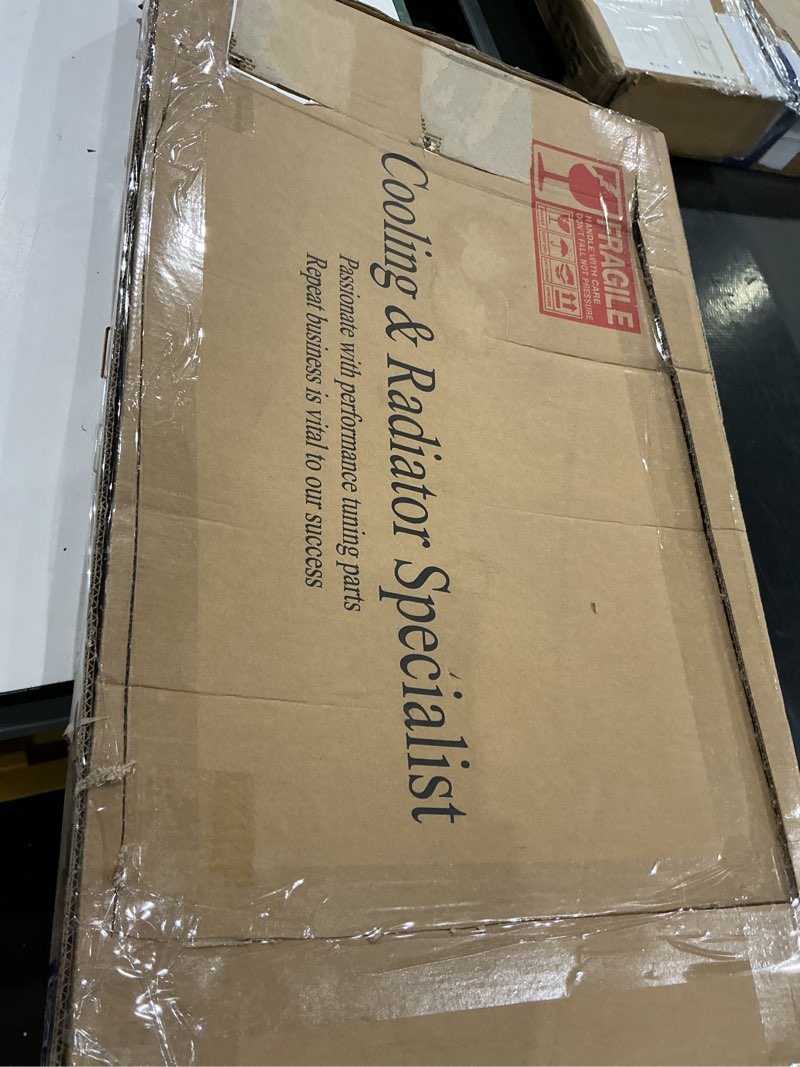 Condition photo showing New/Like New for new aluminum a/c condenser or radiator