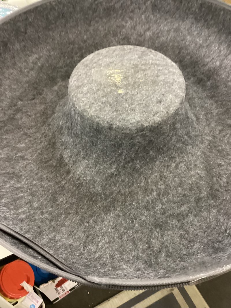 Condition photo showing Good Condition for Cattasaurus Peekaboo Cat Cave Donut for Multiple & Large Cats up to 30-45 lbs, 3-in-1 Self Warming Cat Bed, Tunnel & Scratcher for Indoor Cats, Washable & Detachable Small Dog Bed (Light Gray, Large)