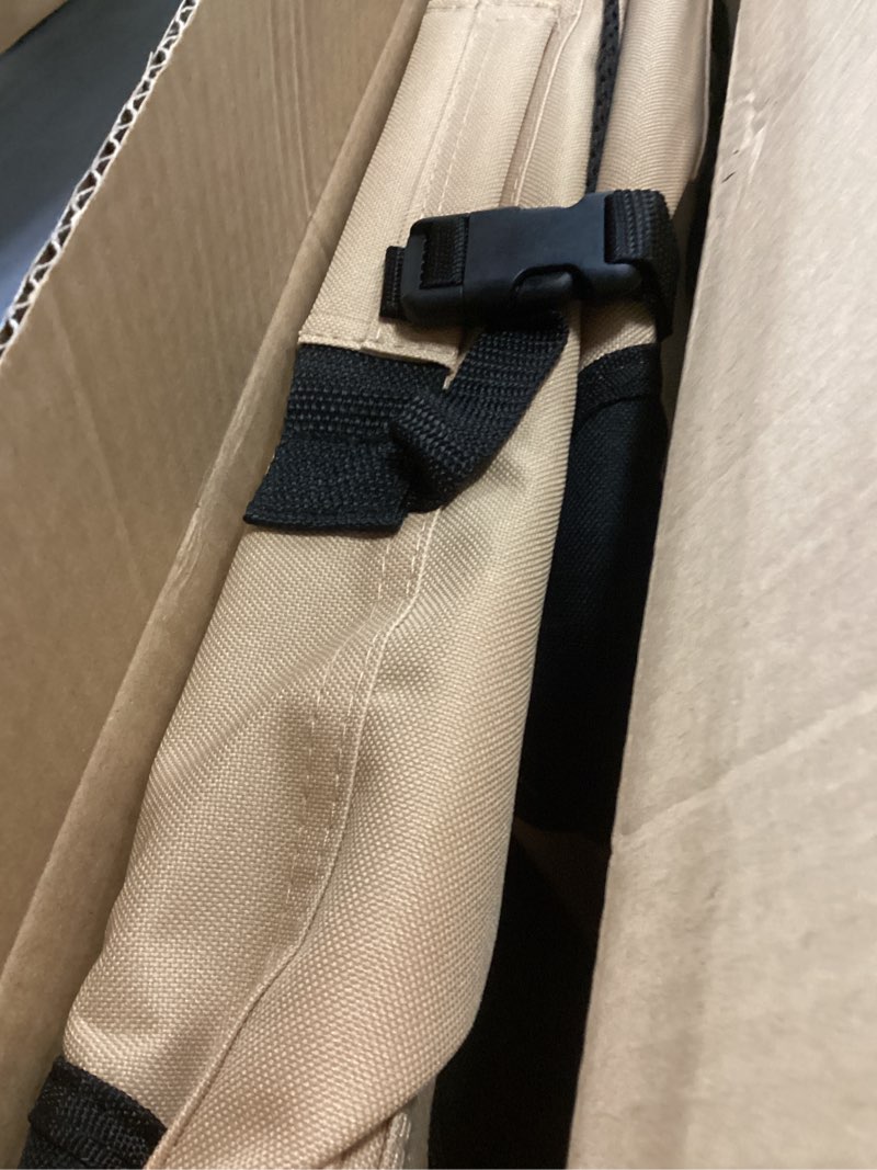 Condition photo showing New/Like New for Large Cat Carrier Soft-Sided Travel Carrier - Fits 2 Cats or Small Dog, Portable Foldable Design with Litter Box, Bowl & Fleece Pad, 24” x 16.5” x 16.5”