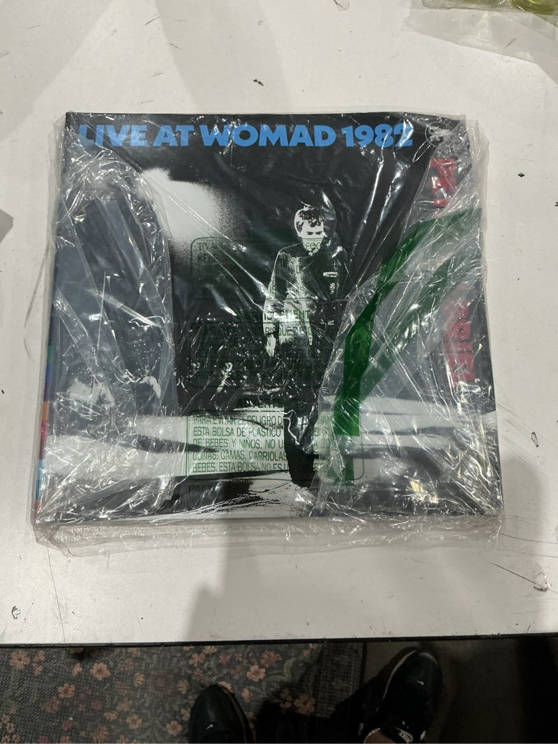 Condition photo showing Good Condition for live at womad 1982