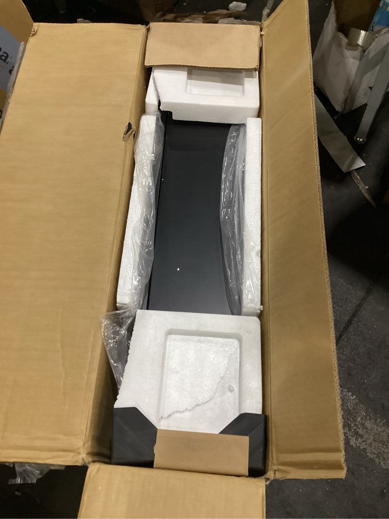 Condition photo showing Good Condition for 28" electric fireplace inserts - recessed fire place electric fireplace heater for living room, remote control, 6 brightness settings, 8h timer, 750 | 1500w, (28" w x 22" h) black 28"w x 22"h