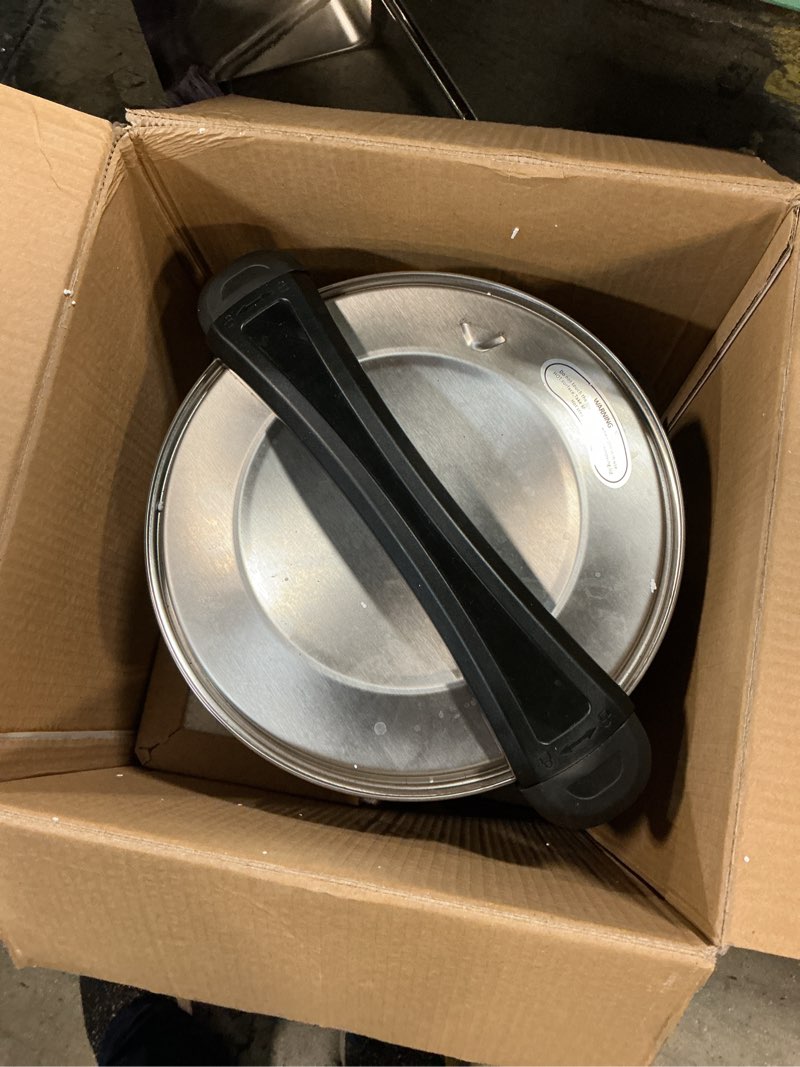 Condition photo showing As Is for Double Wall Coffee Urn 100Cups Large Coffee Dispenser 14.2L Full Stainless Steel Commercial Coffee Maker Quick Brew Electric Beverage Dispenser Hot Water Urn silver 100 Cups