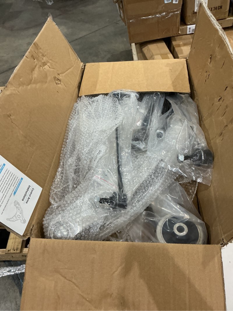 Condition photo showing Good Condition for front lower control arm with ball joint assembly for honda odyssey 2005 2006 2007 2008 2009 2010 passenger & driver side stabilizer sway bar end link outer inner tie rod end link suspension kit