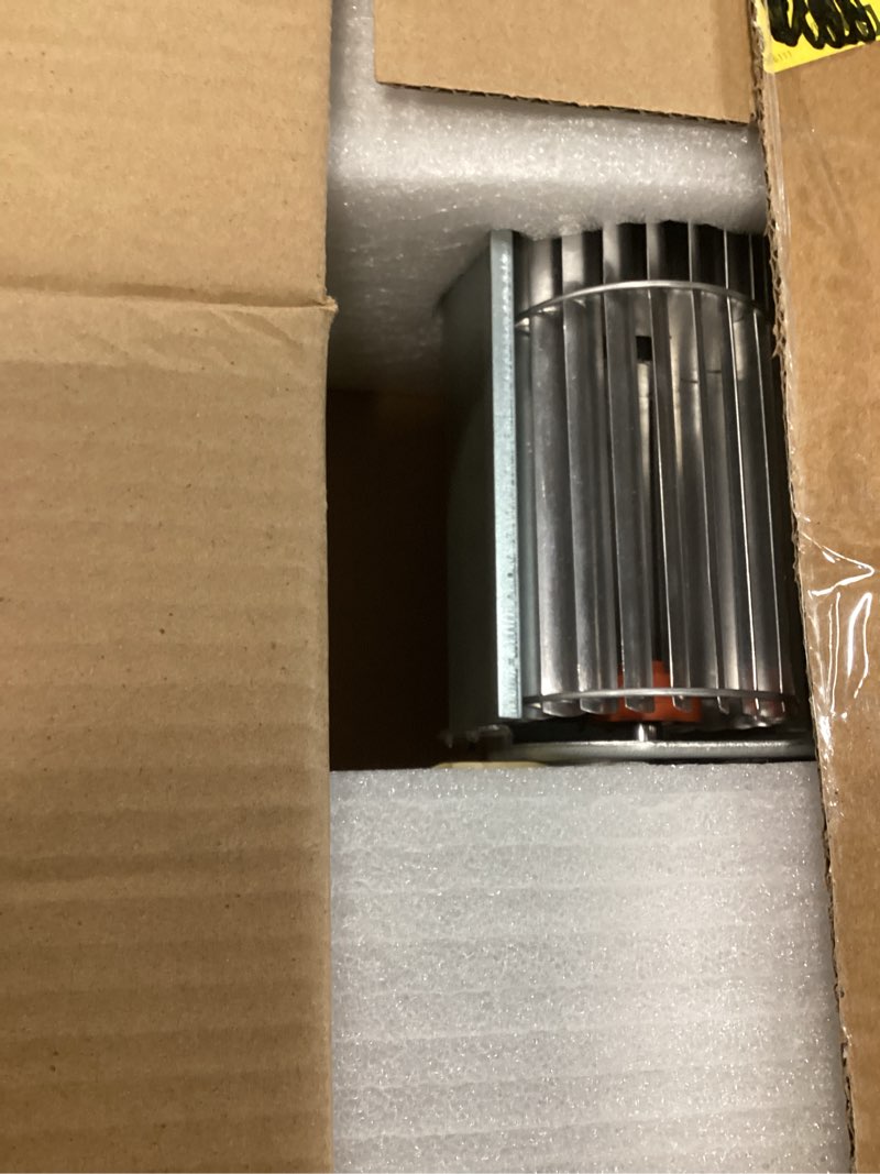 Condition photo showing Good Condition for replacement for 1-00-29145, 3-21-29045 distribution blower fan motor, convection blower motor for harman xxv, xxv tc, p35i, p35i-c, accentra cast fs pellet stoves