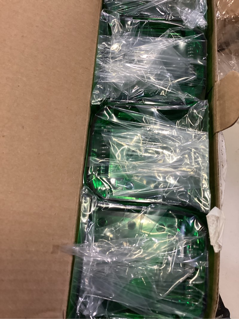 Condition photo showing New/Like New for motel mouse humane mouse traps no kill live catch and release 4 pack - reusable, easy to use & clean, no touch release, sensitive includes cleaning brush, instruction manual & video - mousetrap indoor 4 regular green