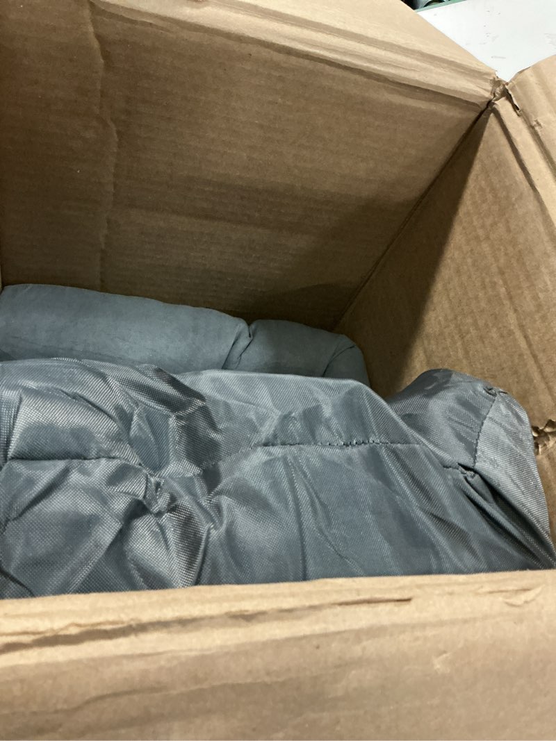 Condition photo showing Good Condition for aboron xxl camping cot for adults 900lbs - 78"×32" oversized folding bed with mattress pad, heavy duty 1200d oxford outdoor cot with carry bag 1 u cobalt blue