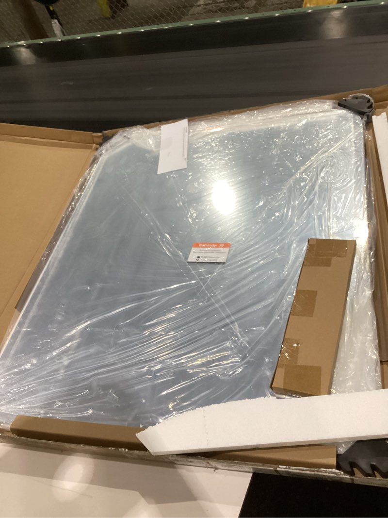 Condition photo showing As Is for tetote 30" x 36" rectangle mirror with frameless tempered beveled edge for vanity and bathroom 36"l x 30"w