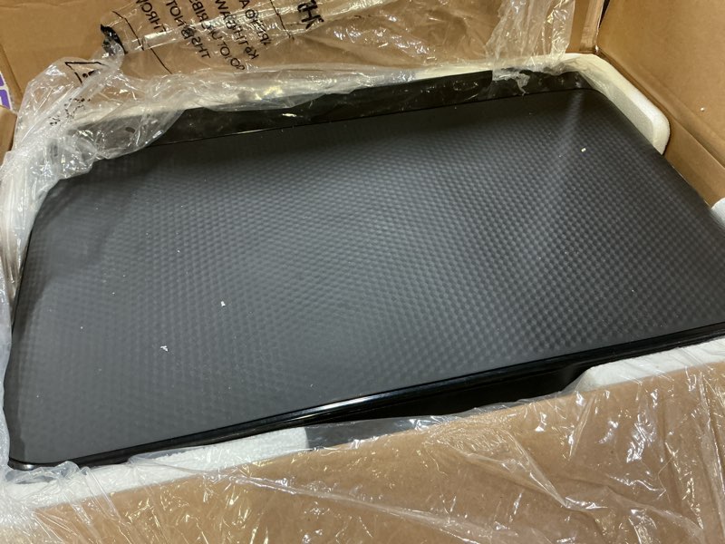 Condition photo showing Good Condition for vibration plate exercise machine, full body vibrating platform for lymphatic drainage weight loss, 99 levels shake plate with led display for women, black