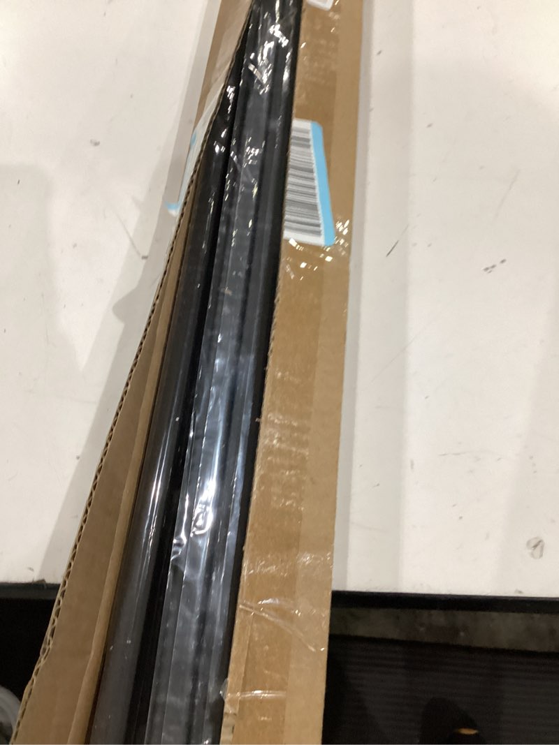 Condition photo showing Good Condition for s01- wrought iron balusters – set of 10 hollow plain bar balusters - decorative metal balusters for decks – spiral stair railing - 1/2-inch iron spindles – satin black metal railing 10 pack plain bar