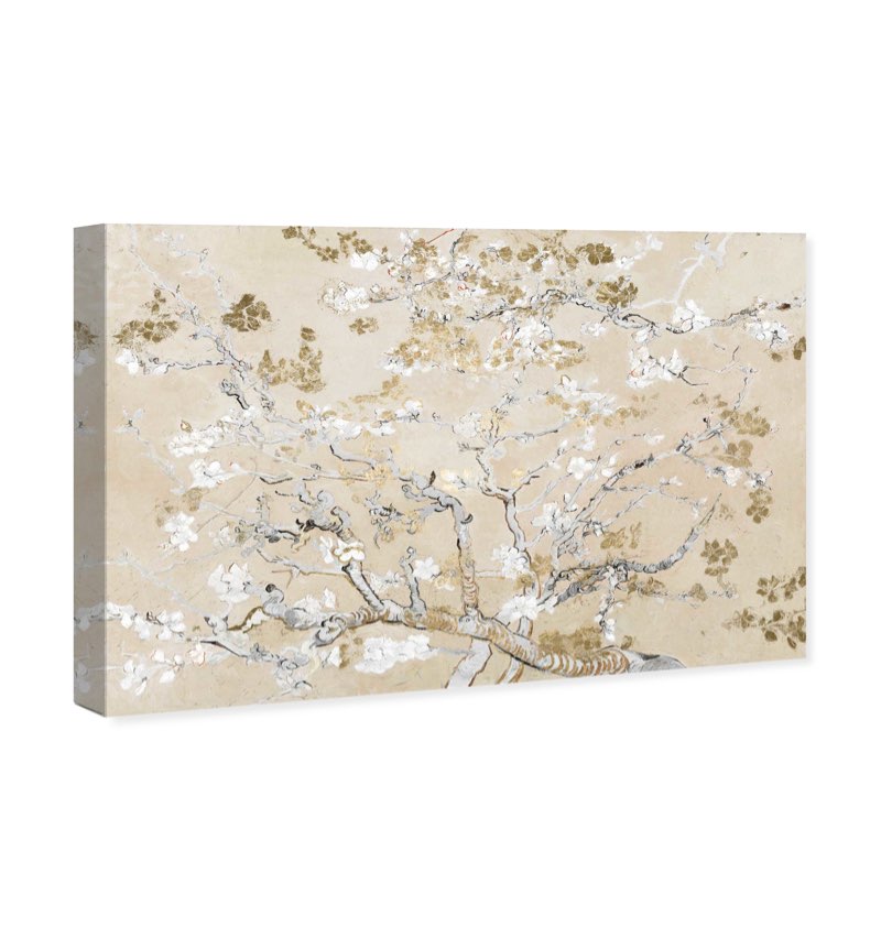  \" Floral And Botanical Van Gogh In Golden Blossoms Inspiration, Cabi 24  x16 