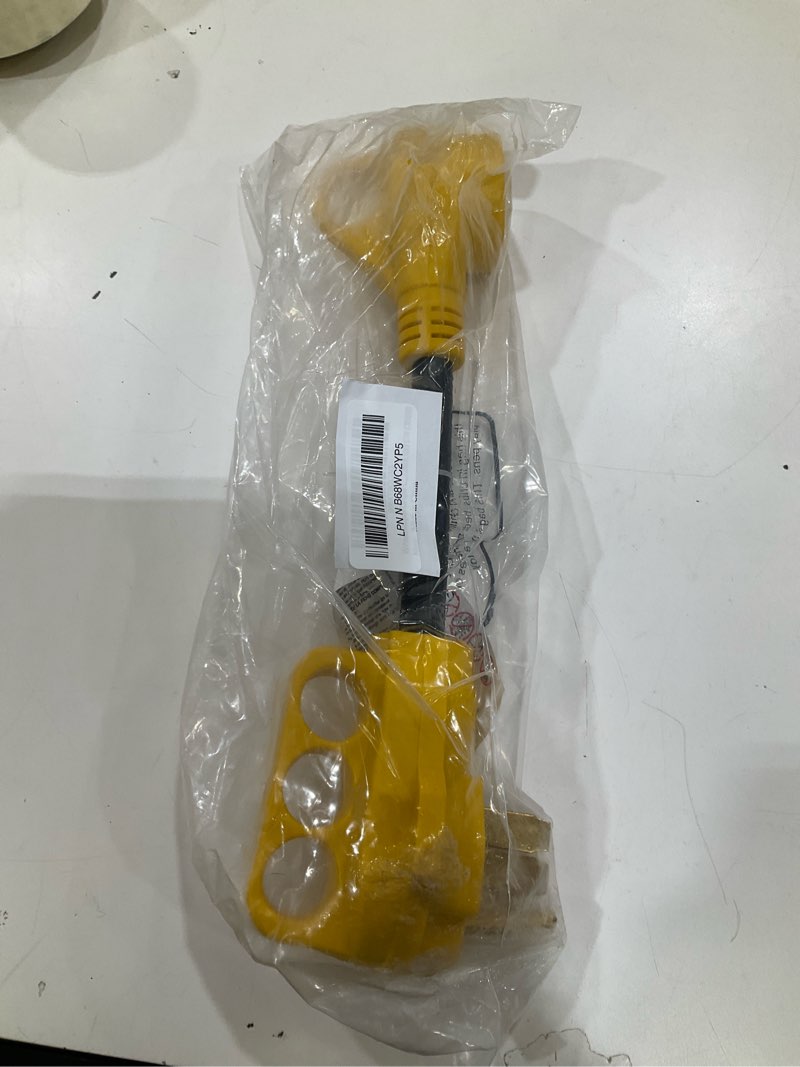 Condition photo showing Good Condition for RV Power Adapter Camper Cord-50amp Male to 30amp Female,12 Inch 10/3 STW NEMA14-50P 50 Amp Male Plug to TT-30R 30 Amp Female Receptacle,Rated for 30A/125V(CR5030)