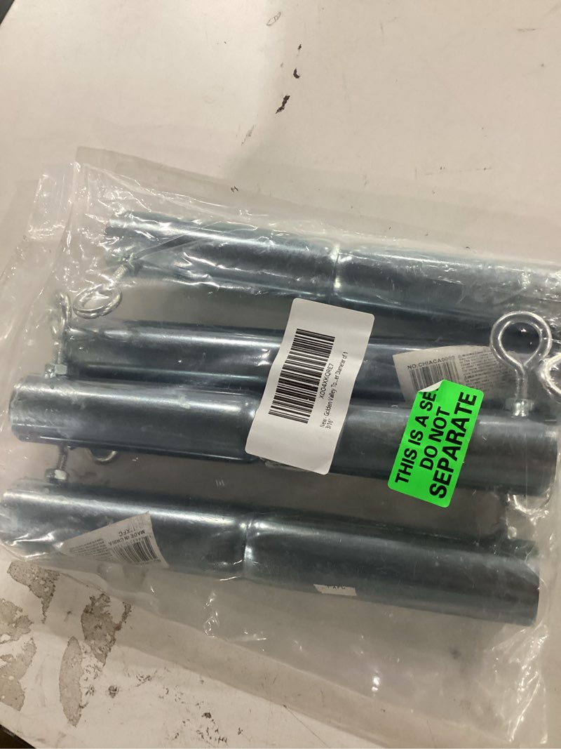 Condition photo showing Good Condition for golden valley tools & tarps 4pc 2 way joiner pipe connector 1" canopy fitting (fcb) - fits 1" emt pipe that has an outer diameter of 1 3/16"