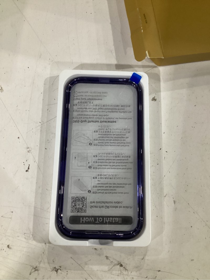 Condition photo showing Good Condition for miracase magnetic for iphone 17 pro case 6.3" [compatible with magsafe] full-body phone case with built-in glass screen protector & camera control,drop proof iphone 17 pro cover, clear blue iphone 17 pro clear blue