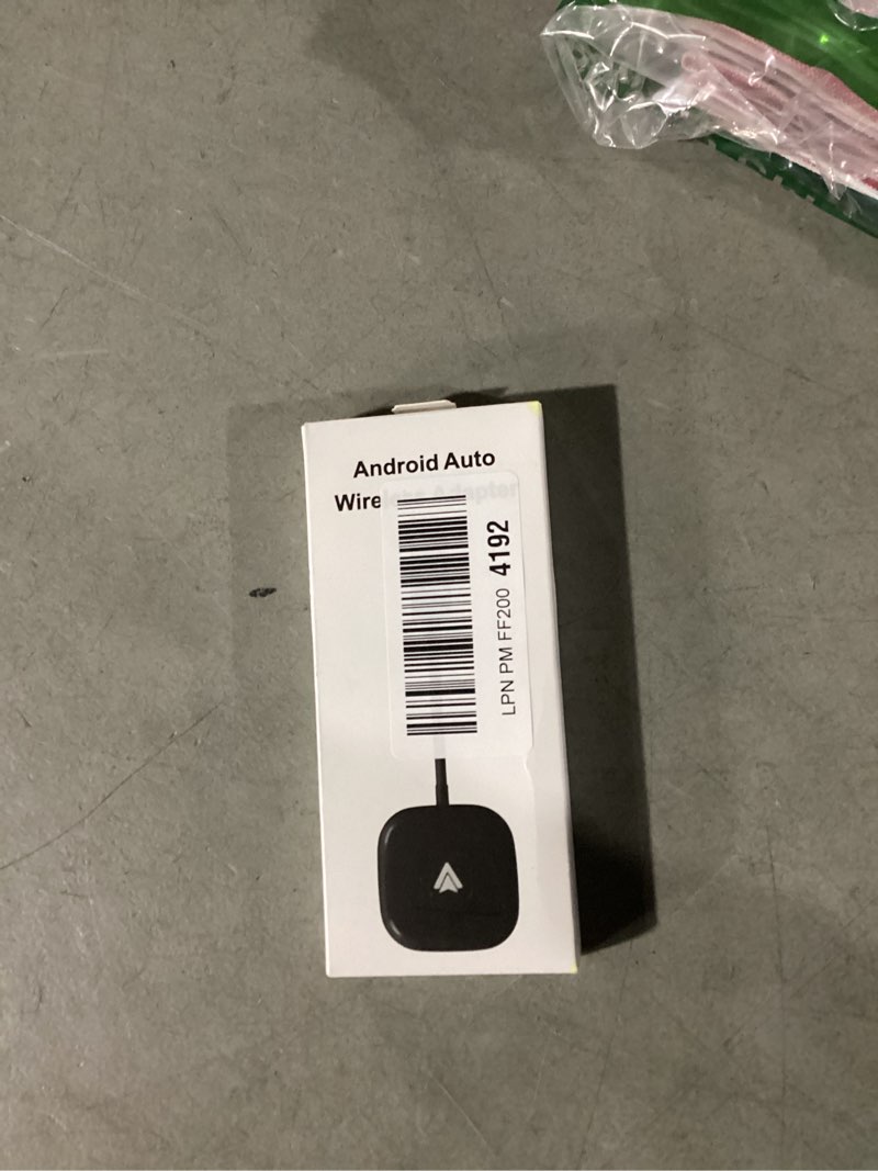 Condition photo showing Good Condition for android auto wireless adapter for wired android auto cars converts wired to wireless - easy setup plug & play seamless connection stable and fast black