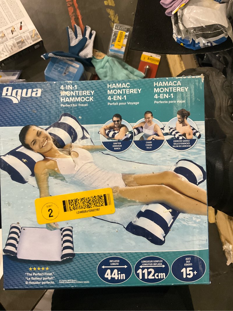 4 in 1 aqua monterny water hammock