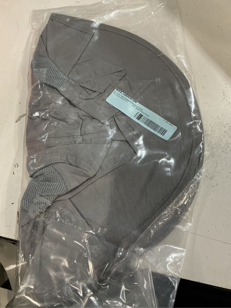 Condition photo showing New/Like New for redess outdoor sun hats for women nylon upf protection fishing bucket hat with neck flap grey