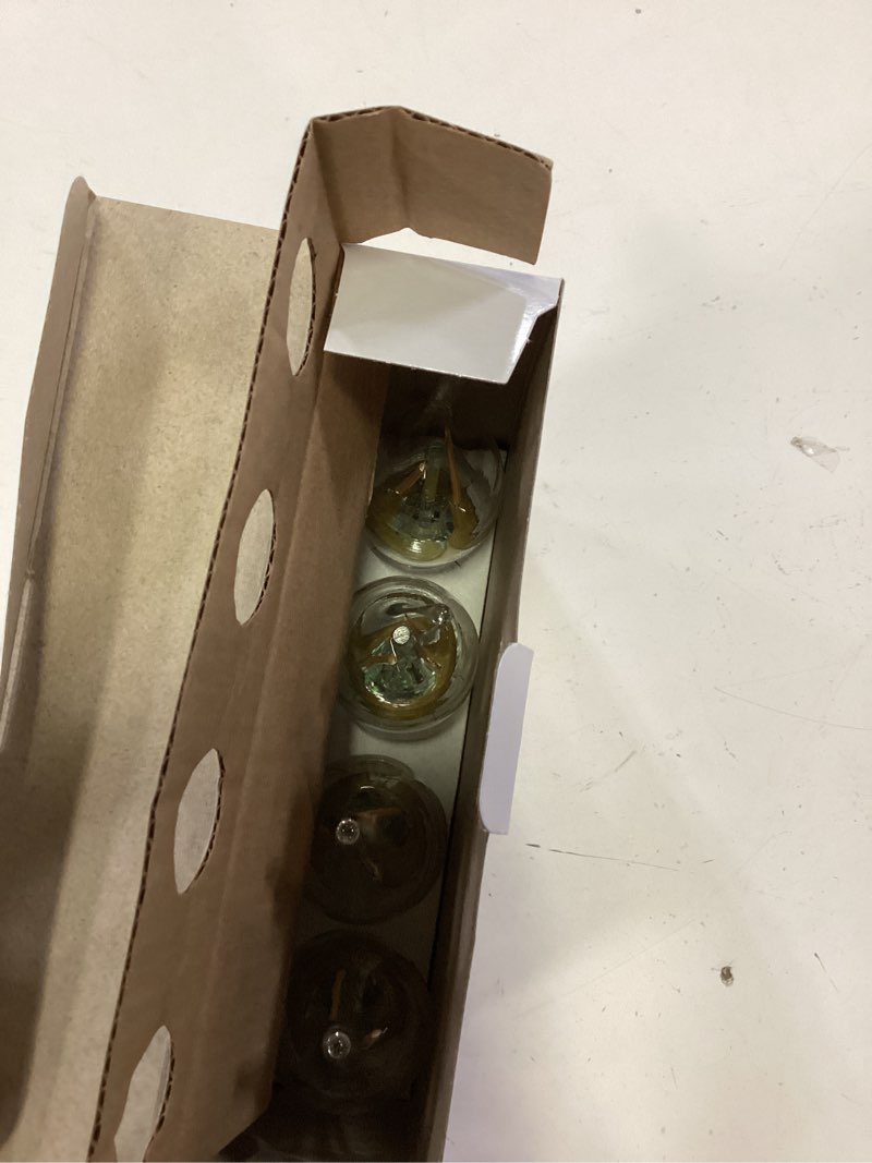 Condition photo showing New/Like New for ge led light bulbs, 40 watt, soft white, decorative bulbs, clear, medium base (4 pack)