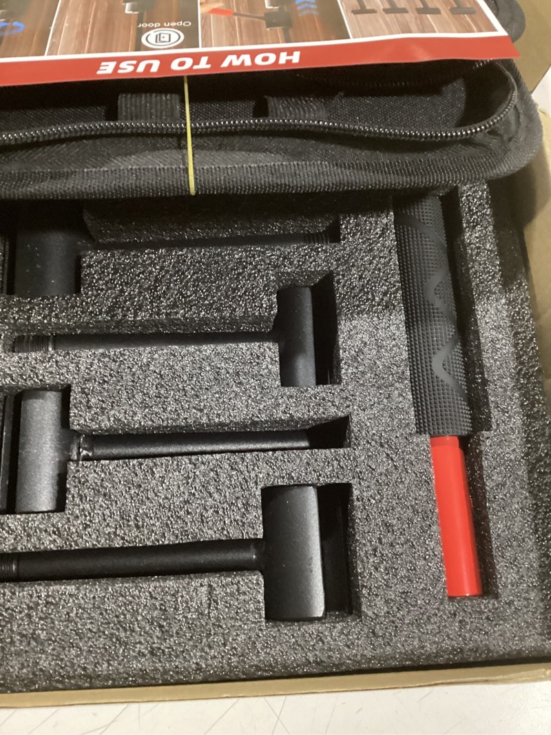 Condition photo showing New/Like New for 4-in-1 Door Hinge Adjustment Tool, Hinge Gap Adjusting Wrench, Door Repair Kit for Residential and Commercial, Heavy Hinges Wrench Bender Set with Rubber Grip, Cabinet Alignment Fits 14mm-25mm Hings