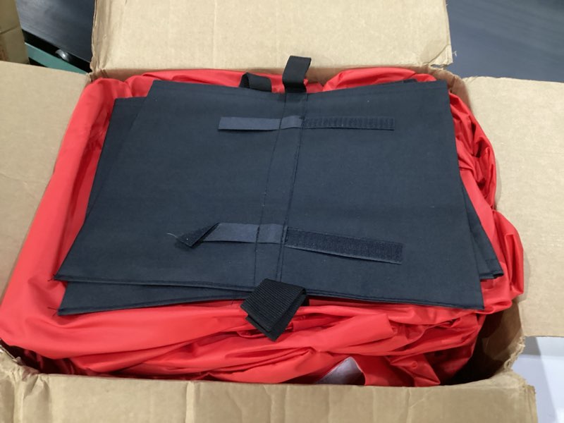 Condition photo showing New/Like New for scocanopy red commercial 10x20 canopy replacement canopy top | canopy cover only,bonus 4 pack weight bag, quality, fit, durable, waterproof and sunpoof and commercial cover 10x20 red