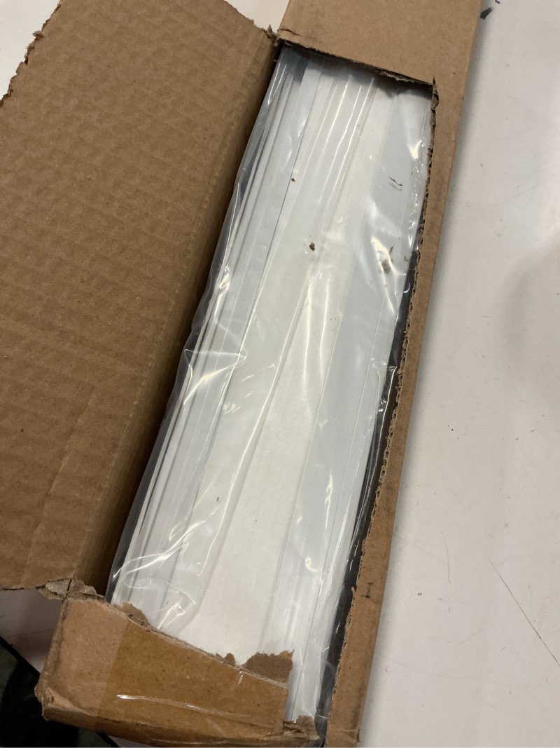 Condition photo showing As Is for LazBlinds Cordless Cellular Blinds, No Drill Light Filtering Honeycomb Shades for Indoor Windows, Insulated UV Protection Cellular Shades, Easy Inside Mount, 43" W x 72" H, White Light Filtering-white 43" W x 72" H